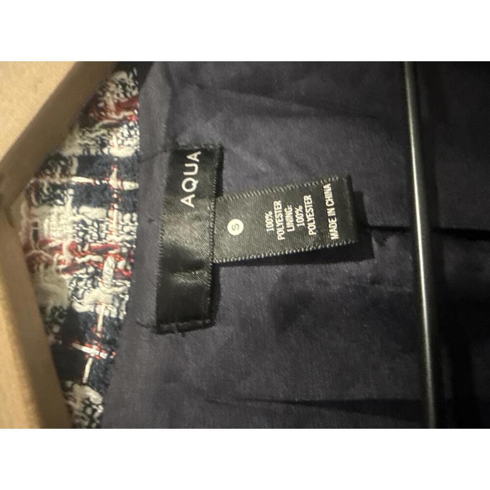 AQUA Women's Tweed Blazer Jacket, Size Small - Picture 2 of 5